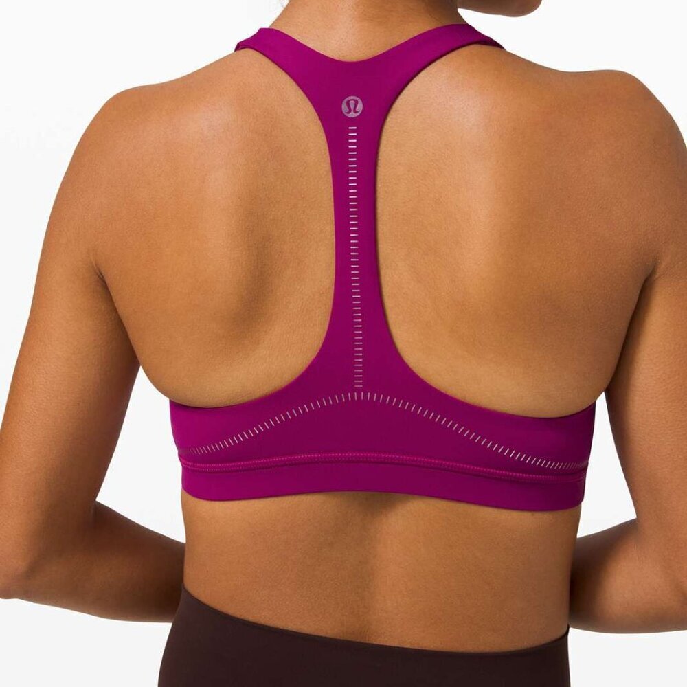 Lululemon Arise Bra *Light Support C/D Cup Women's Size 10 Fuschia New W/ Tags!